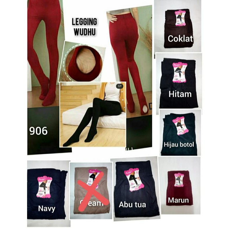 NEW LEGGING WUDHU IMPORT ALL COLOUR/LEGGING MURAH