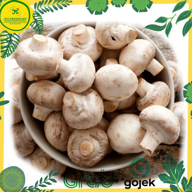 

TERMURAH Jamur Kancing / Jamur Champignon Reguler - 500 gram - 1 kg Kode 406