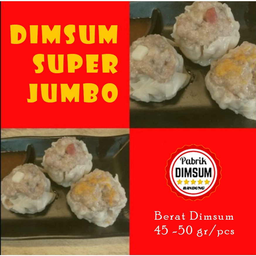 Dimsum Super Jumbo by Pabrik Dimsum isi 32 pcs