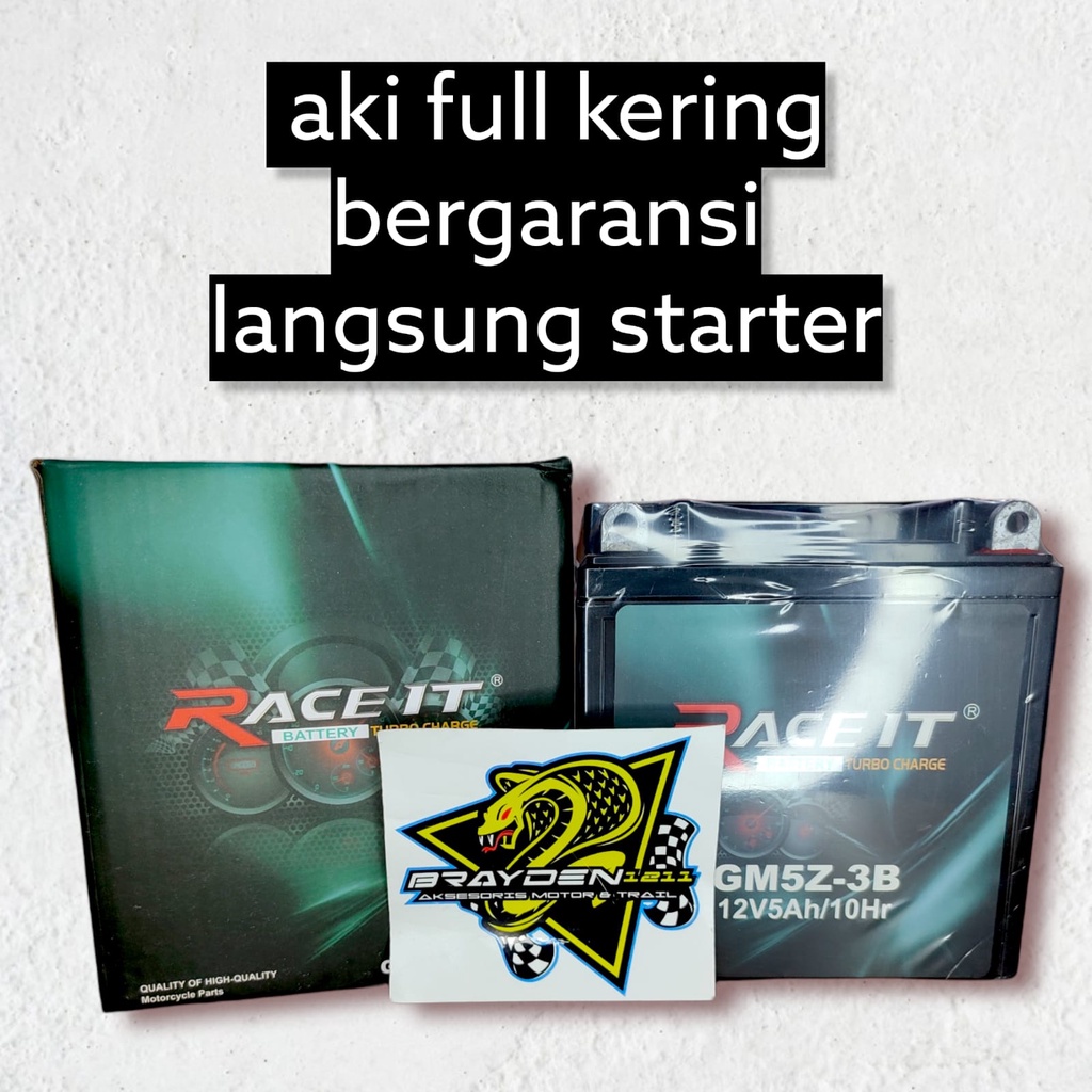 Aki kering motor beat jupiter z vario nmax satriaf150 vixion byson aerox