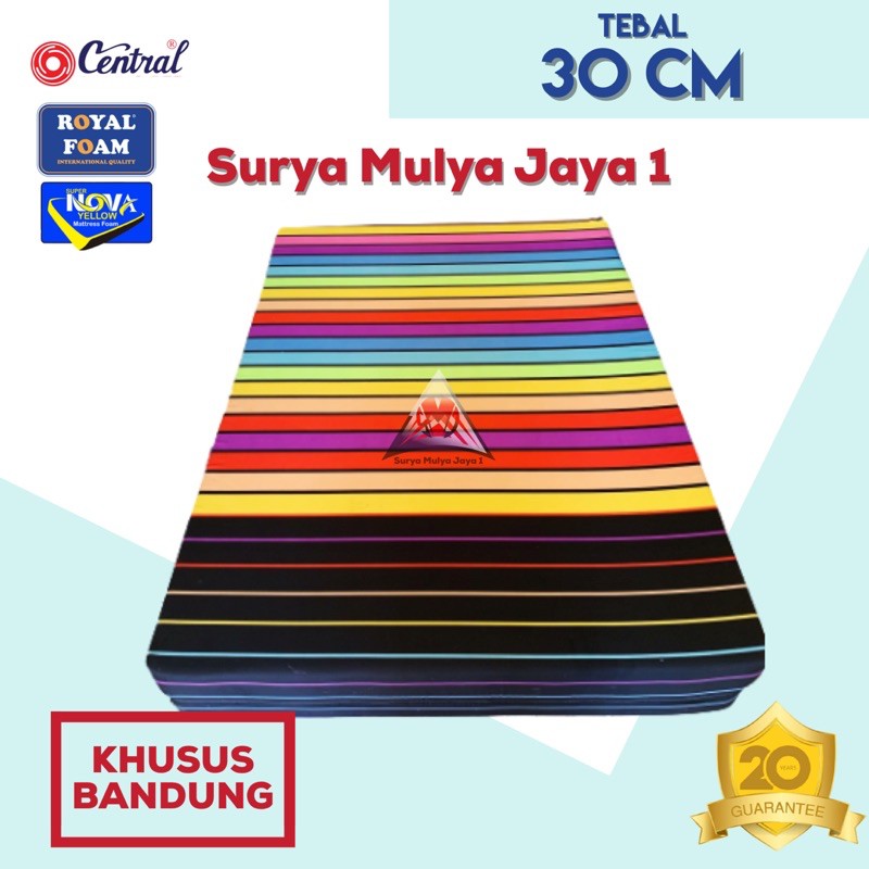 Kasur Busa 180x200 Tebal 30cm FREE COVER, Kasur No.1