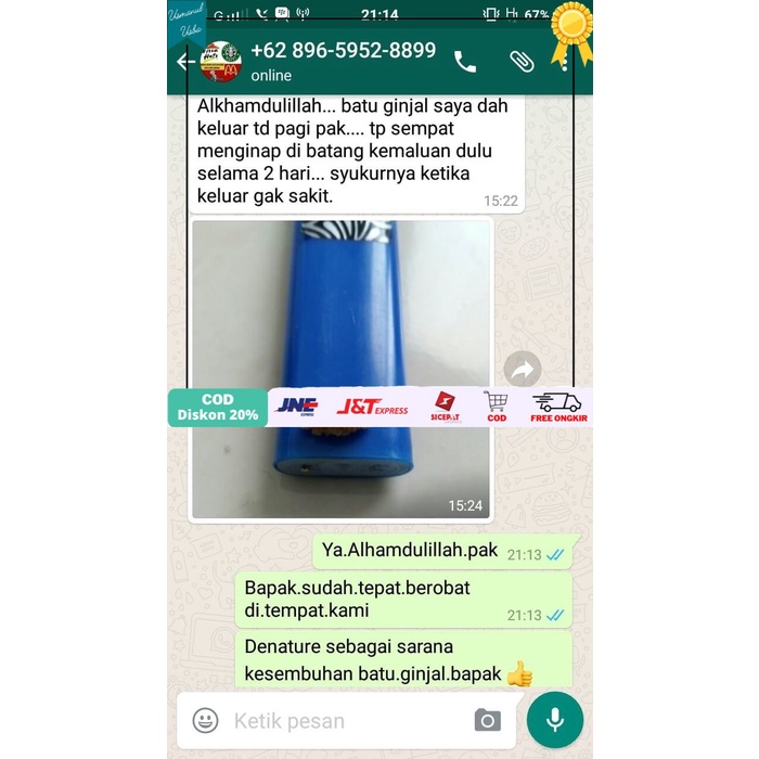 

◾COD◾ Obat Batu Ginjal Herbal