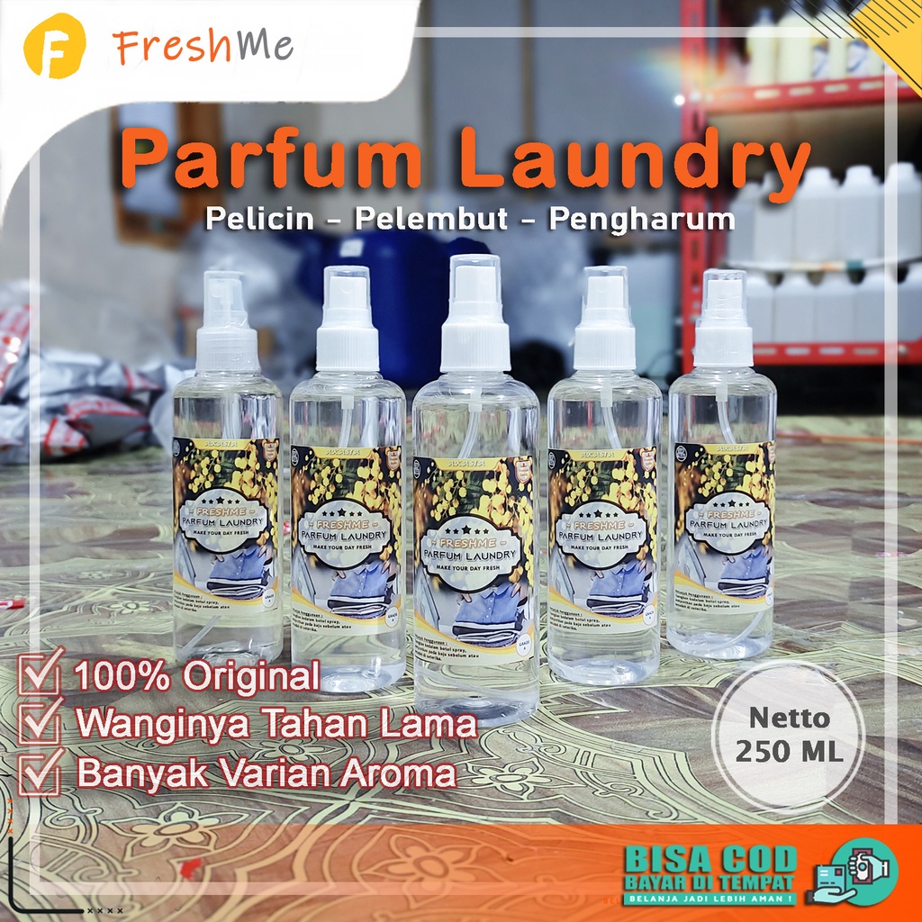 COD - Parfum Laundry Aroma Akasia Siap pakai,  Murah Wanginya Tahan Lama / Pelicin Pakaian Laundry