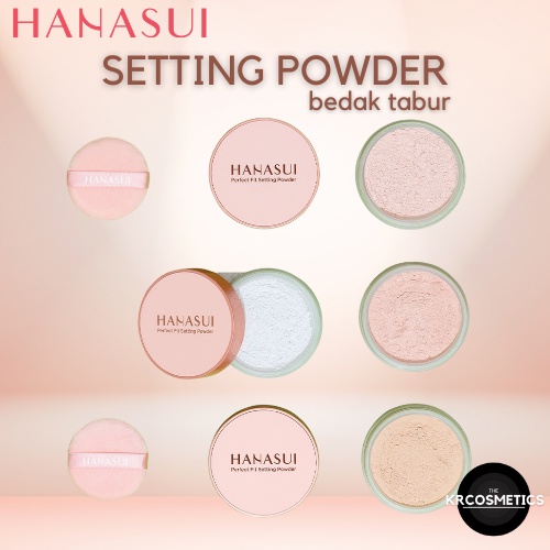 HANASUI Perfect Fit Setting Powder loose powder bedak tabur 12gr