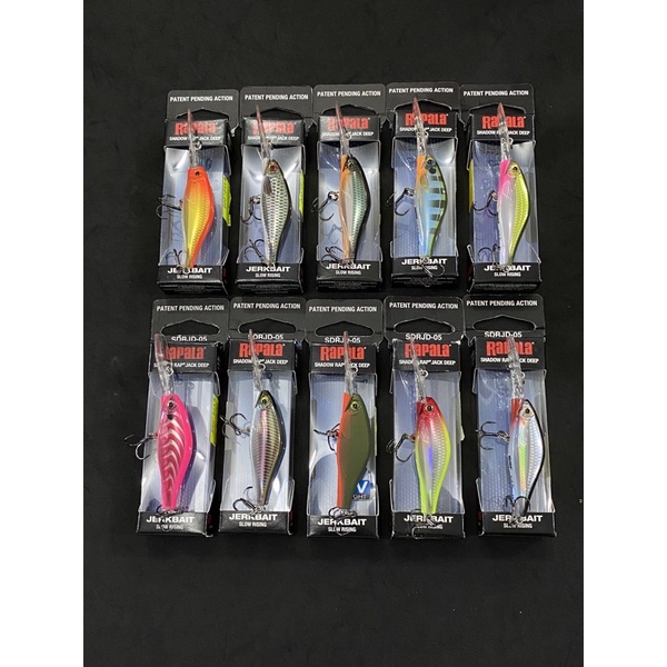 Rapala Shadow Rap jack Deep jerk bait SDRJD 05 Original Lure Rapala
