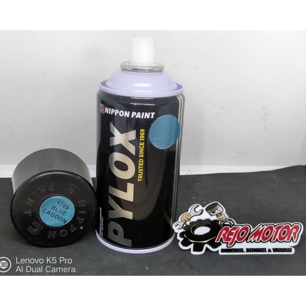 

PILOX/PYLOX /SOLID COLOURS & METALLIC COLOURS/ 1705 BLUE LAGOON / ANTI BAKAR ORIGINAL NIPPON