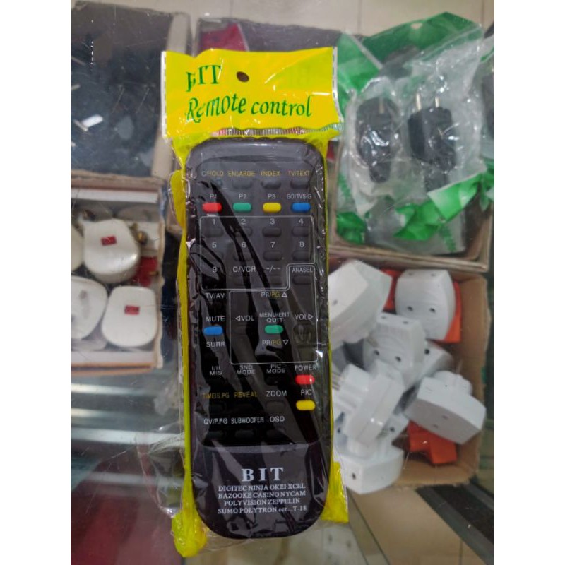 Remote TV Polytron / Digitec Tabung Serbaguna