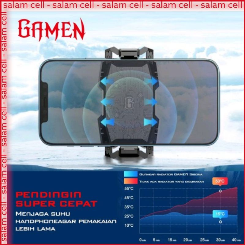 Kipas HP Kipas Pendingin HP Coolingfan Smartphone GAMEN Gaming Fancooler Radiator Original