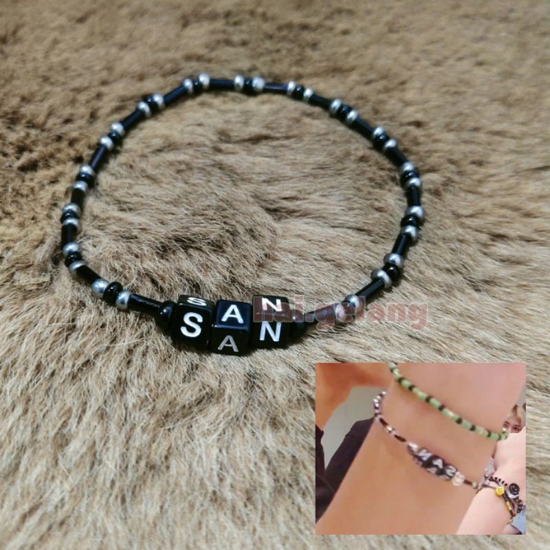 Gelang Manik - Beaded Bracelet - Ateez San
