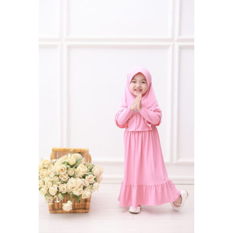 NAYA DRESS ONE SET PINK