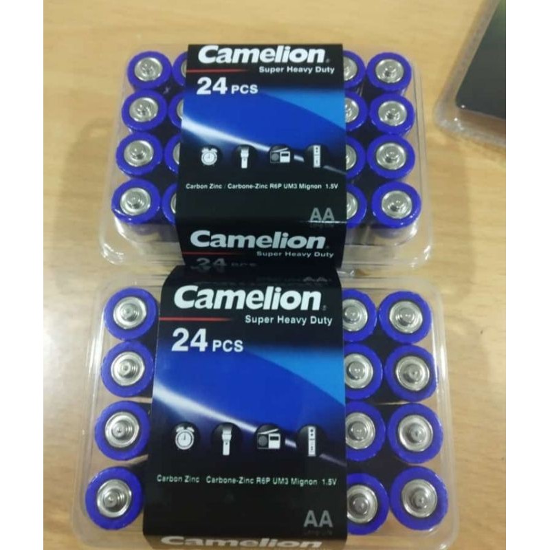 BATERAI CAMELION NON CAS AA HEAVY DUTY ISI 24PCS