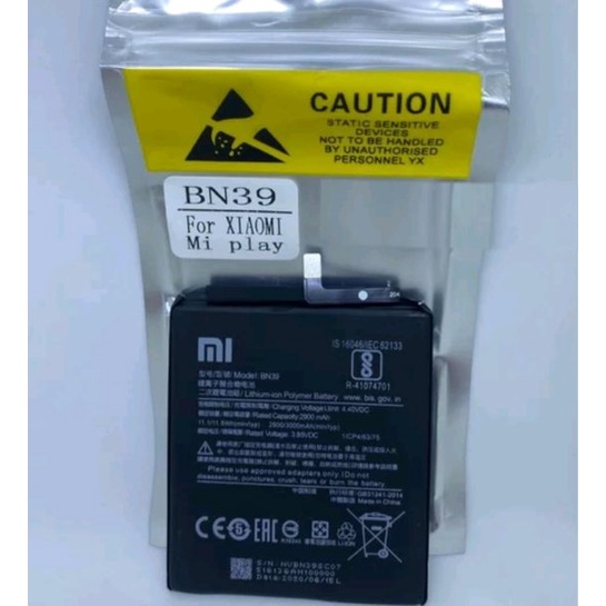 Batre Baterai Original Xiaomi Mi Play BN39 BN-39