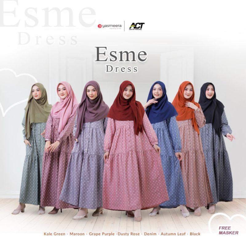 Esme dress gamis by Yasmeera