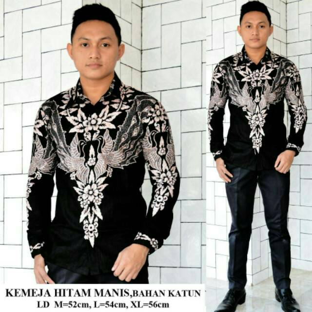 Kemeja Batik Lengan Panjang High Class