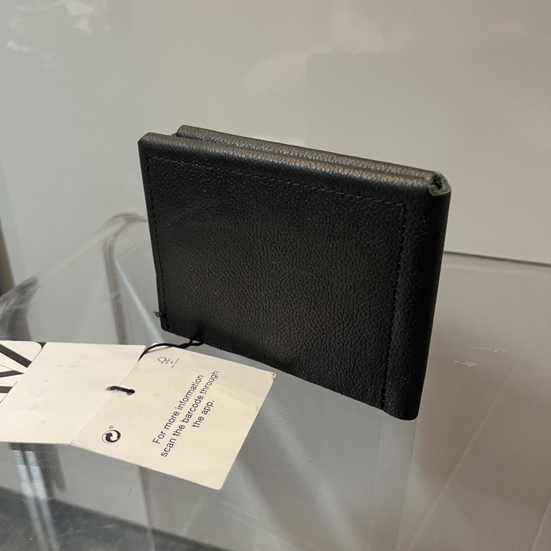 ZARA Man Clip Wallet Dompet Pria Black Hitam - Original