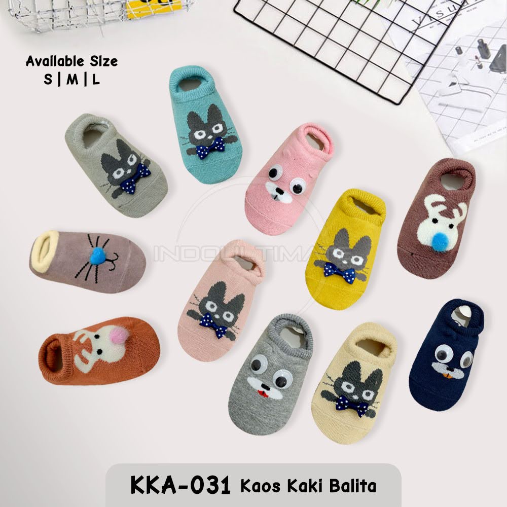 1pc Kaos Kaki Anak Balita Kaos Kaki Bayi Baby Socks KKA-031 Alas Kaki Pelindung Kaki Kid Sock