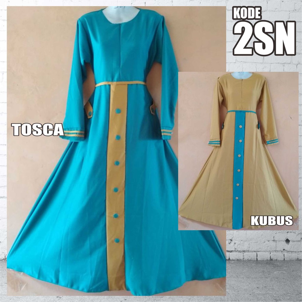 Baju Muslim Balotelli / Gamis / Dress / Gamis Syar'i / Kode 02SN