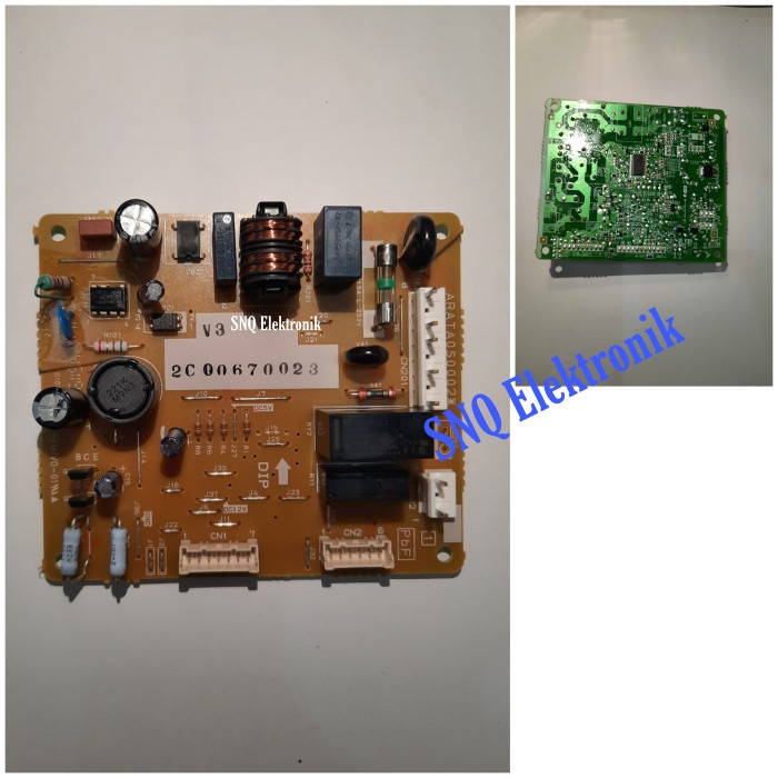 PCB / modul kulkas panasonic 2 pintu original low watt bukan inverter