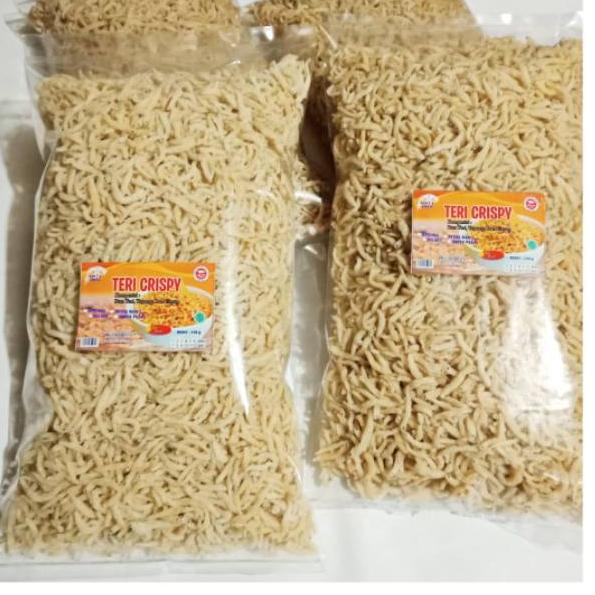 

Kirim sekarang Netto 1KG Teri Crispy Kualitas Super - Teri Krispi Non Msg & Non Pengawet | Teri Nasi