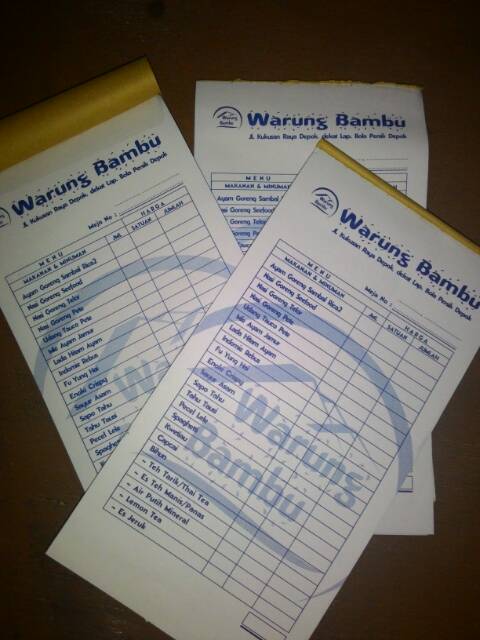 Nota Kwitansi Dan Stempel