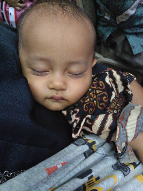 Kemeja Batik Anak Motif Parang Coklat