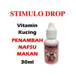 Image of Stimulo Drop 30ml Vitamin Penambah Nafsu Makan Kucing Cat Kitten Gemuk
