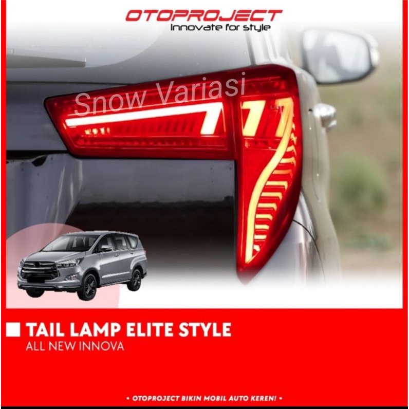 Tail Lamp / Stop Lamp All New Innova Reborn Elite Style Otoproject