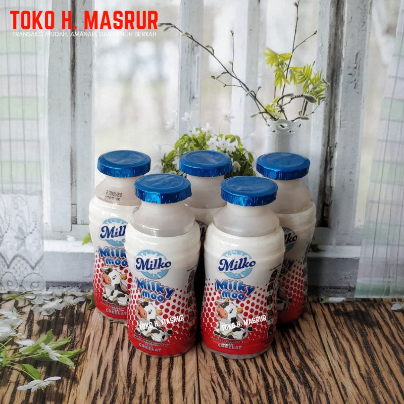 Susu Milko Milky Moo | Susu Fermentasi Calpico Mini 63 ml