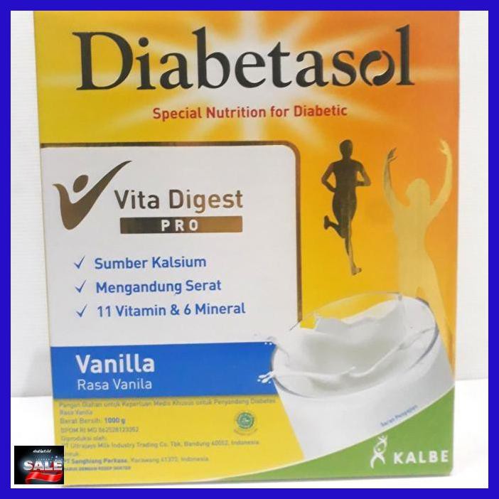 

SETEBAID- DIABETASOL VANILA 1000GR -ASLIII.
