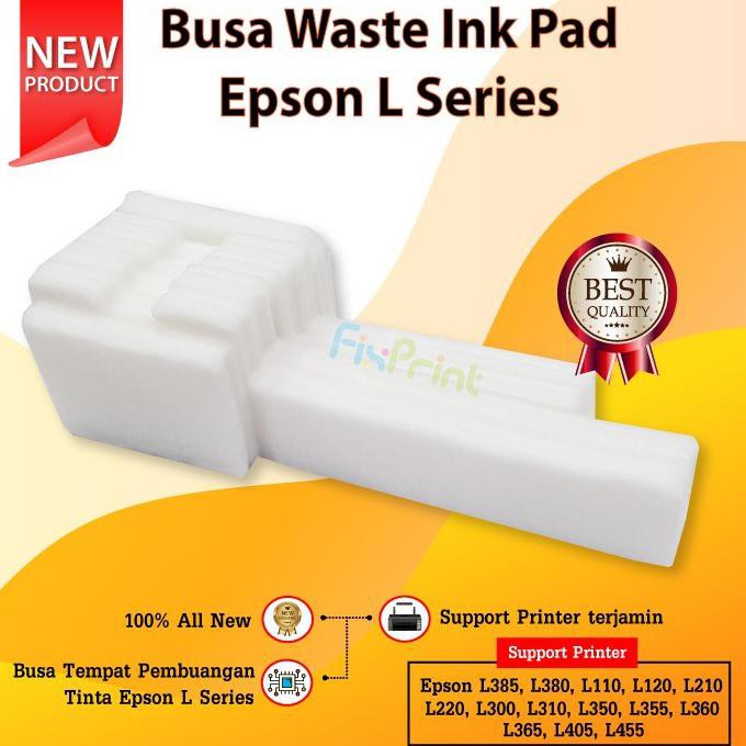 

TERLARIS Bantalan Tinta Busa Pembuangan Printer Epson L120 L110 L210 L300 L220 - BUSA ONLY