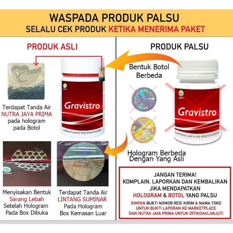 Gravistro Asli Garansi uang kembali bukan icp