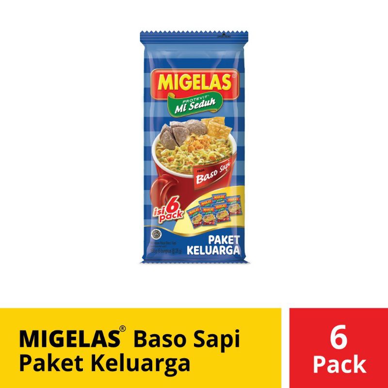 

Migelas Baso Sapi Paket Keluarga Isi 6 @28gr