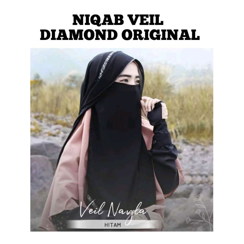 NIQAB VEIL MANIK DIAMOND/NIQAB BUTTERFLY MANIK/NIQAB SIFON