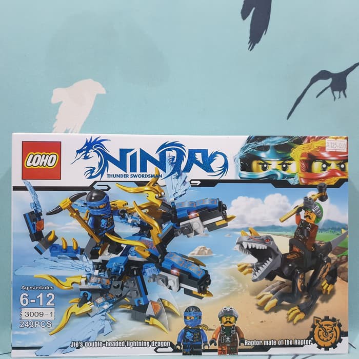 well-145 Mainan lego ninja go ninjago set creative bricks