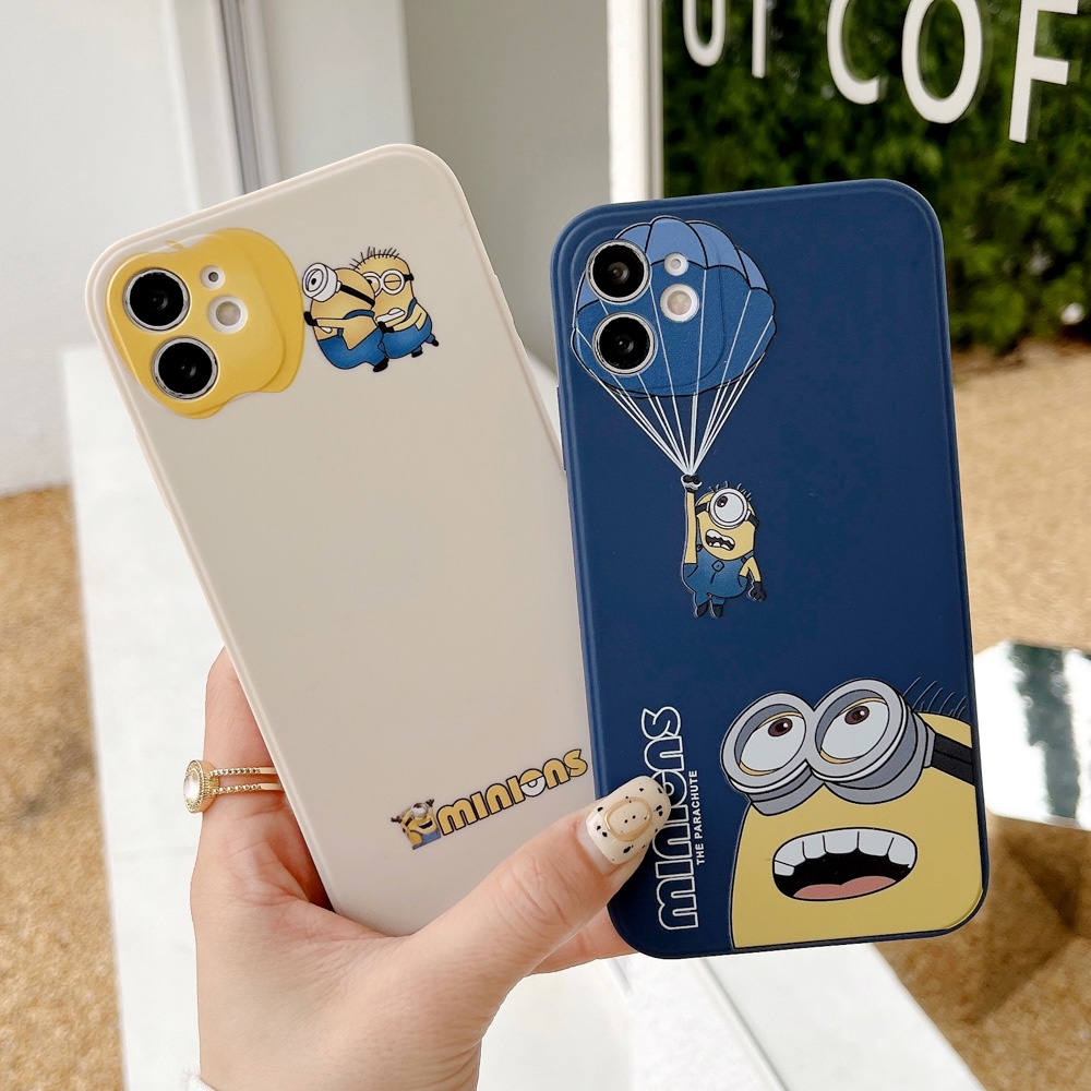 Soft Case Hp Gambar Minion Untuk iPhone 6 / 6S / 7 / 8plus / SE 2020 / X / XR / XS / 11 / 12 / 13pro MAX