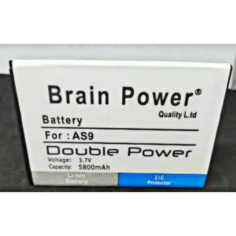 BATRE BATERAI BATTERY ALDO AS-9 AS9 DOUBLE POWER BATTERY