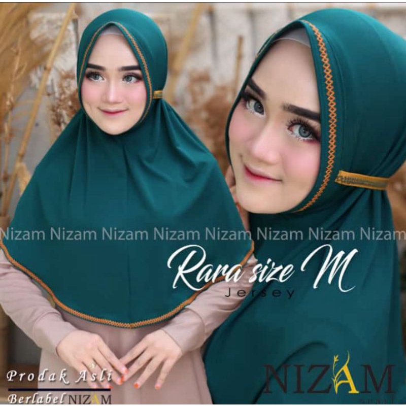 HIJAB BERGO INSTAN RARA  ORI BERLABEL NIZAM