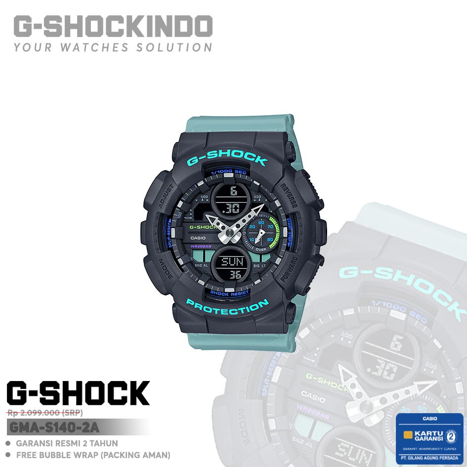 Casio G-Shock GMA-S140-2A / GMA-S140-2ADR Original