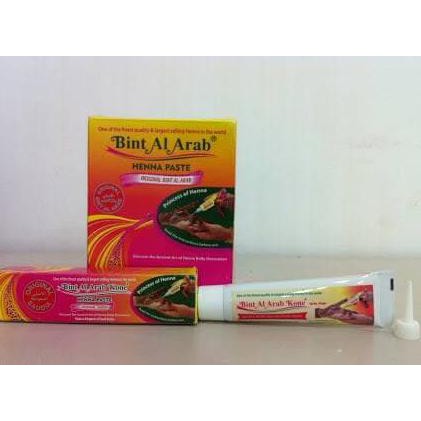 BANTING HARGA henna body decoration bint al arab merah -CC93 ORDER-KIRIM