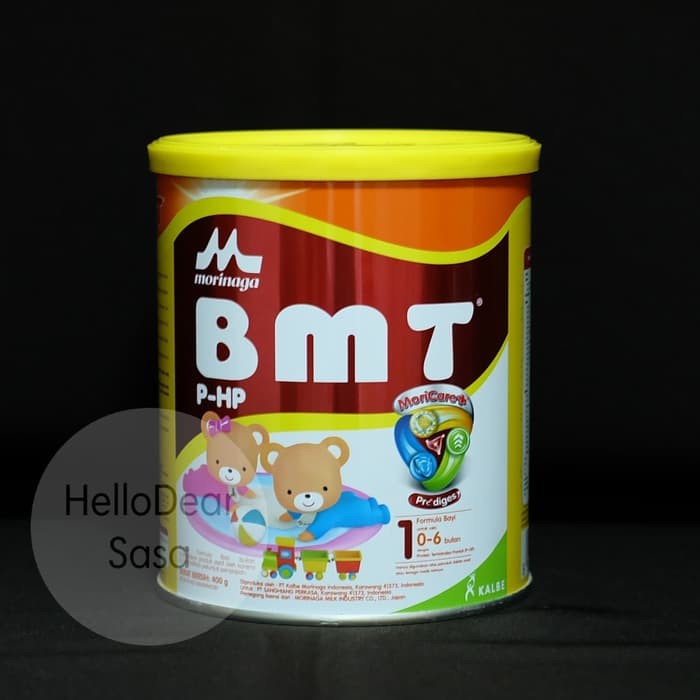 Morinaga BMT P-HP Susu Formula 0-6 Bulan 400gr