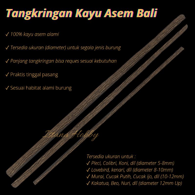 Tangkringan kayu asem bali