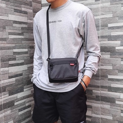 Tas Selempang Pria Mini Distro Fanteus Bahan Cordura