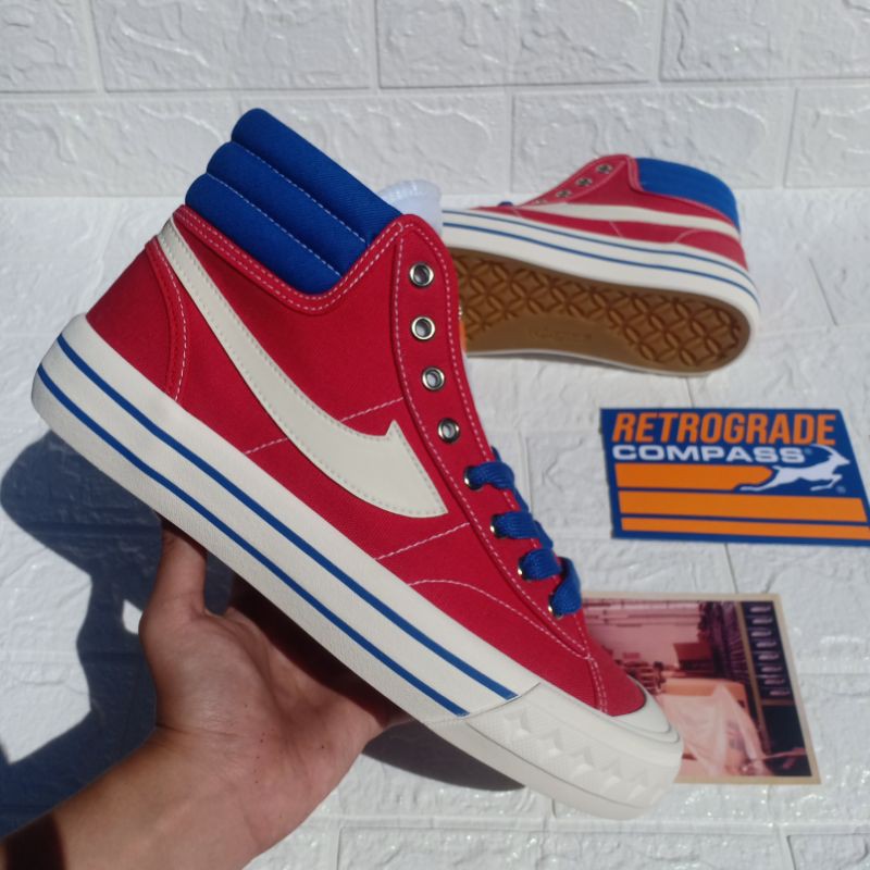 Compass Retrograde Retailer Edition High - Compass Retro Hi Red size 39 40 41 42 43 44 45