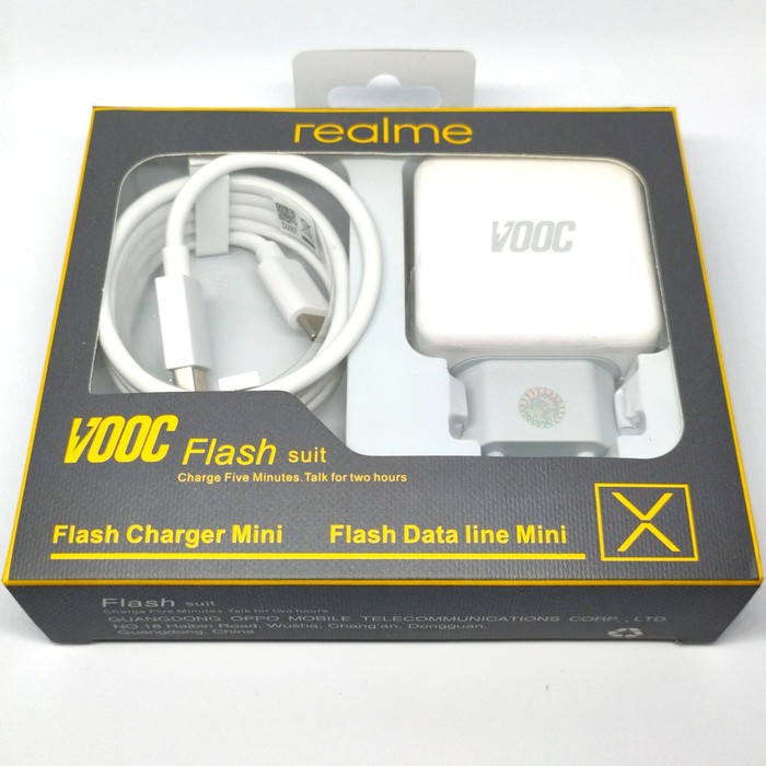 TC Charger Realme fast charging Super VOOC Type C 4A 30W vooc