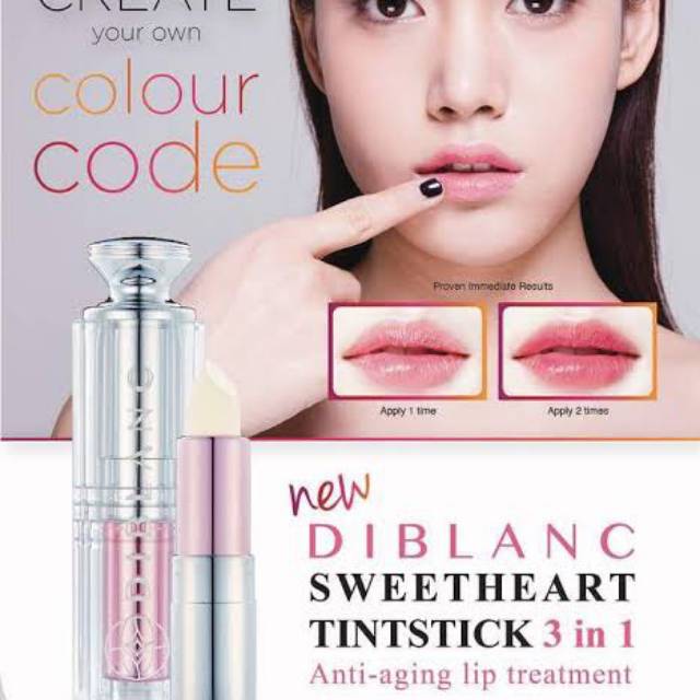 Original Diblanc sweetheart tintstick