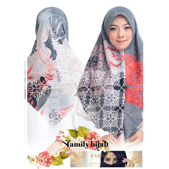 hijab segi empat nita abu Wearing Klamby kw button kw my lady kw deenay kw