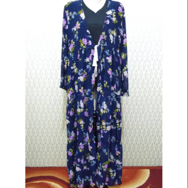 Outer bangkok/ outer motif bunga