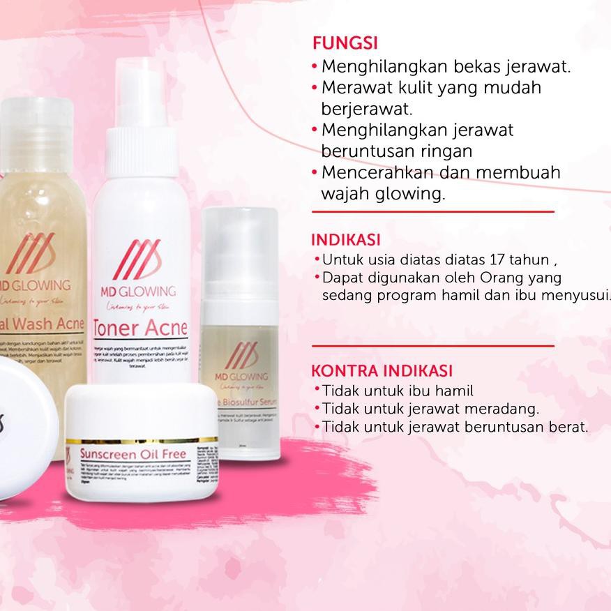 ☀ MDGLOWING Paket Acne R2 by MD GLOWING ℗
