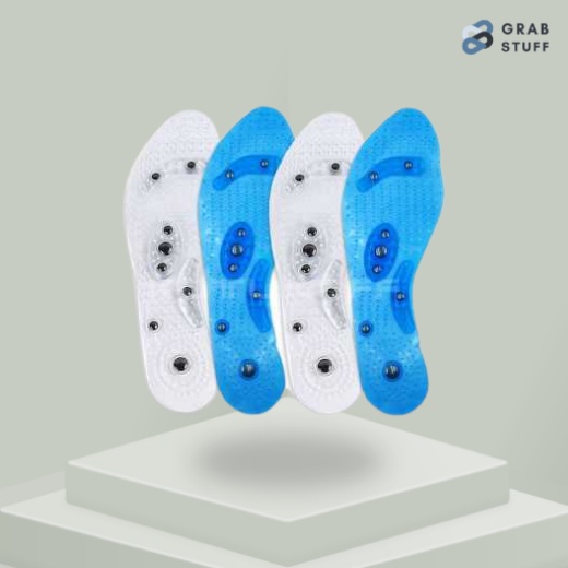 Alas Kaki Sepatu Magnetic Silicone Therapy Massage / Alas Sepatu Magnetik Original Alas Kaki Sepatu 