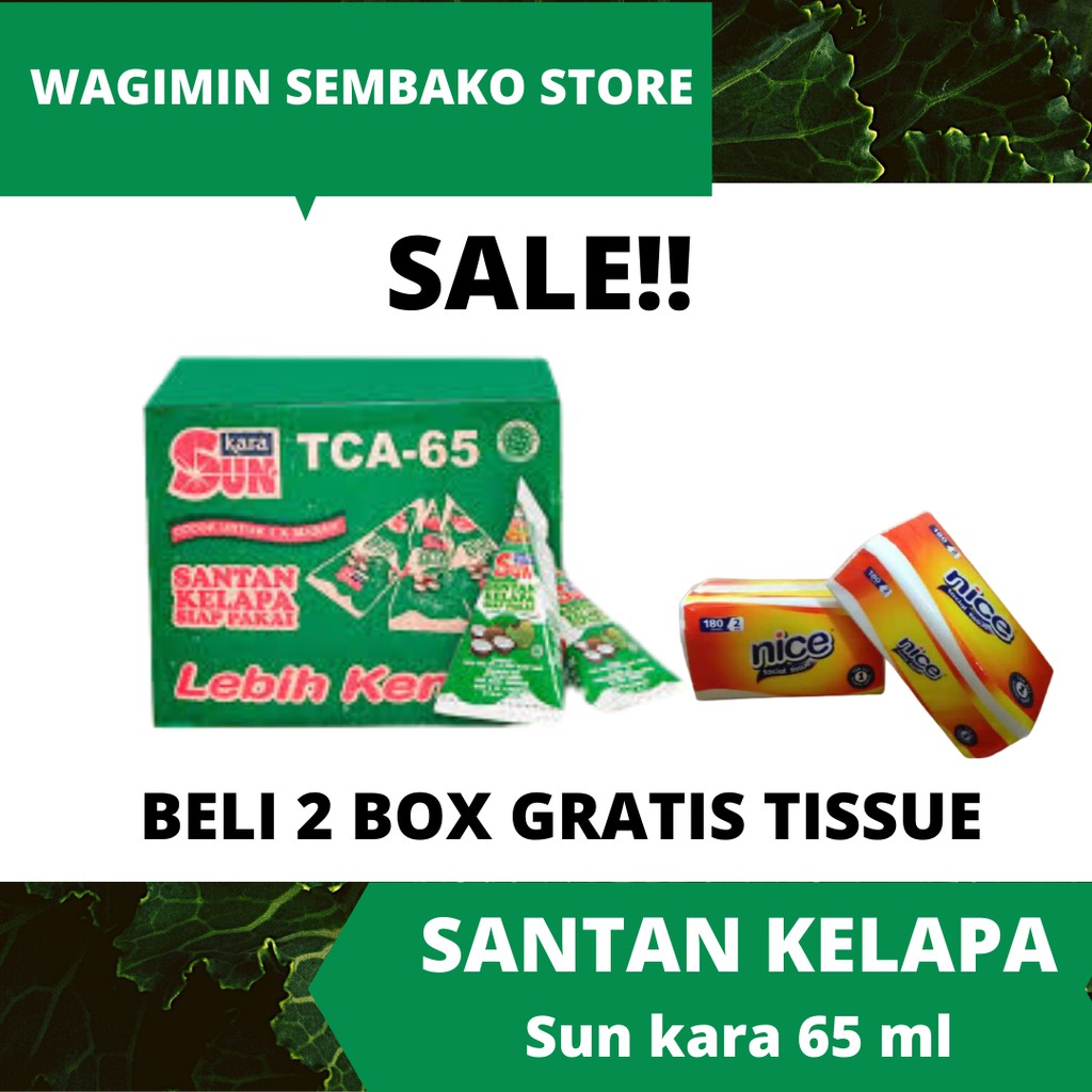 

SALE! Sun Kara Santan Instan 65 Ml